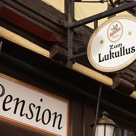 Pension Zum Lukullus Wernigerode Luaran gambar